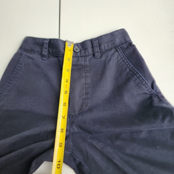 Lot Of 2 French Toast Boys Black Navy Blue  Uniform Shorts Elastic Waist Sz 8 10 - Picture 5 of 16